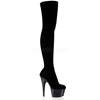 Pleaser - ADORE3002 Cuissardes à plateforme - Chaussures de pole dance - Noir Product image